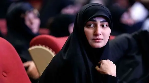 زینب سلیمانی با مهمان ویژه در مراسم دومین سالگرد سردار دل ها + عکس