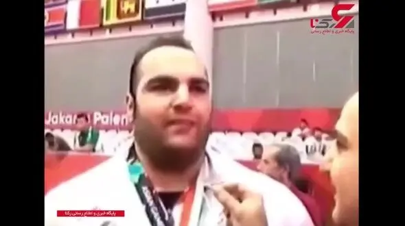 فیلم لحظه خداحافظی بهداد سلیمی از وزنه برداری+تصویر