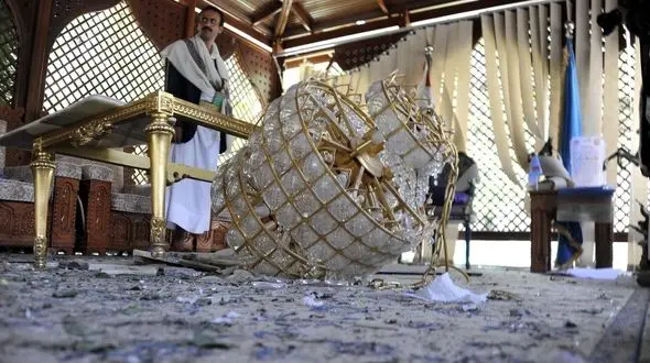 کشف طلا و نقره از کاخ علی عبدالله صالح