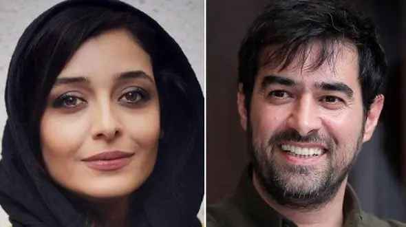 شکار لحظه های نامتعارف ساره بیات و شهاب حسینی! شیطنت از نگاه جفتشون میریزه....