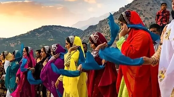 تصاویر جشن های نوروزی در بختیاری