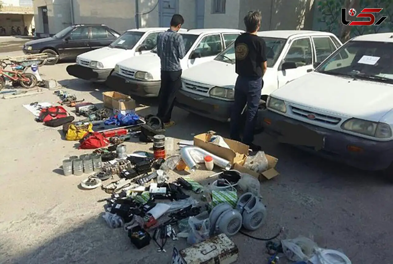 دستگیری سارق ۲۰ دستگاه خودرو در همدان