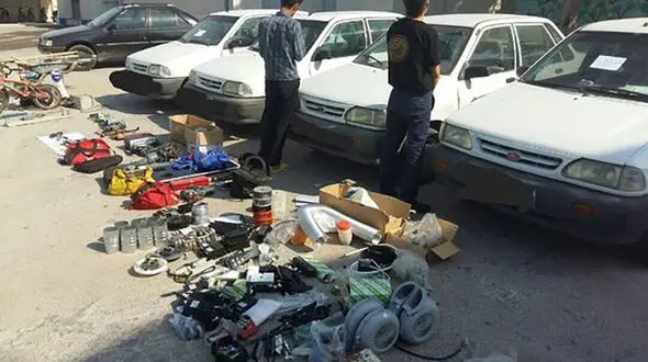دستگیری سارق ۲۰ دستگاه خودرو در همدان