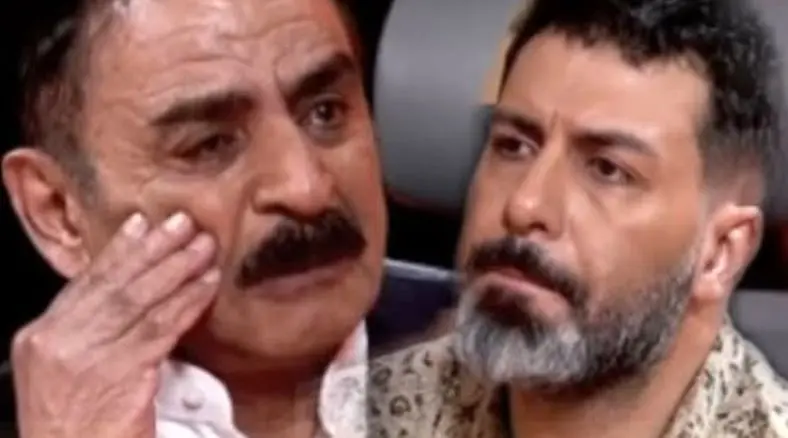 فیلم / اشک و احساساتی شدن عمو رشید / کمدینی که همه را می خنداند خودش دنیای غم دارد