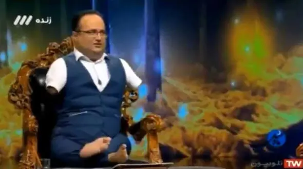 پشت پرده توهین آقای مجری به مهمان معلول ! + فیلم