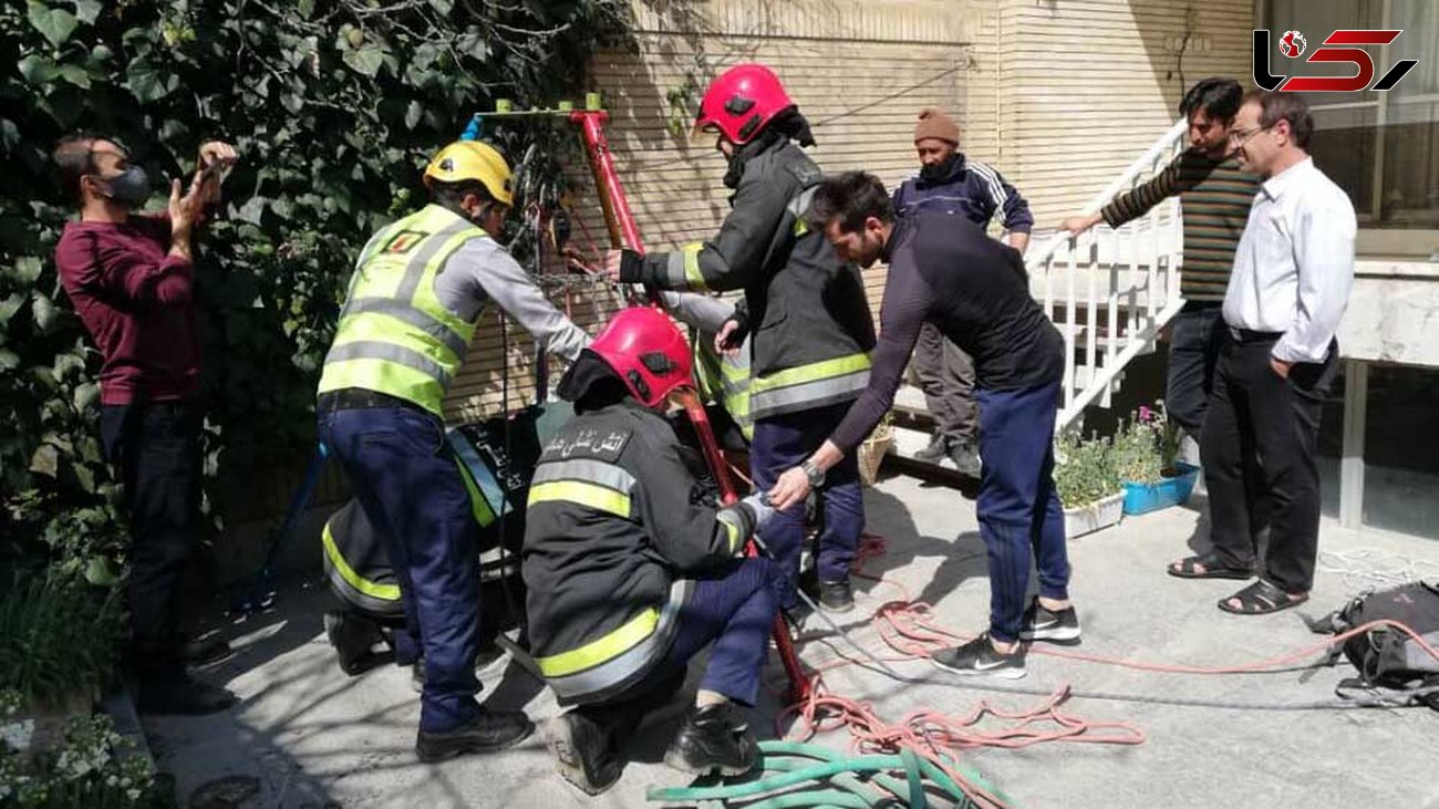 سقوط عجیب جوان اصفهانی به چاه 15 متری در خانه + عکس ها