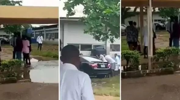 فیلم زنده شدن زن مرده در سردخانه / زن راه رفت و همه فرار کردند