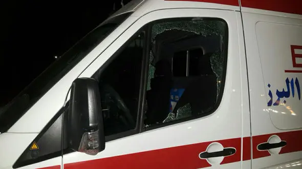 حمله اراذل و اوباش مست به پایگاه اورژانس در اتوبان قزوین + عکس 