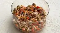 طرز تهیه سالاد رژیمی و پروتئینی / فیلم