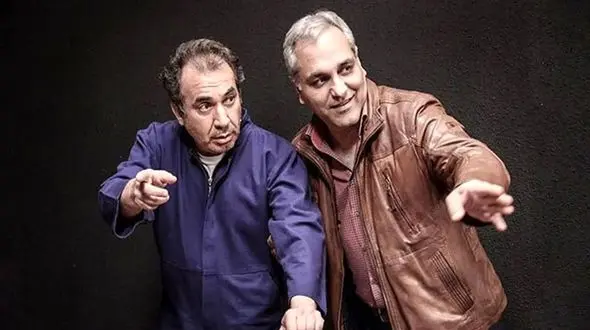 سکانس خندان/زهتاب به چه نازی از لای موهاش سنجاق در میاره سیامک و مدیری پاچیدن از خنده 