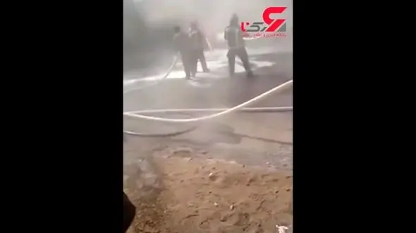 انفجار وحشتناک ماشین قاچاقچیان سوخت داخل خانه + فیلم 