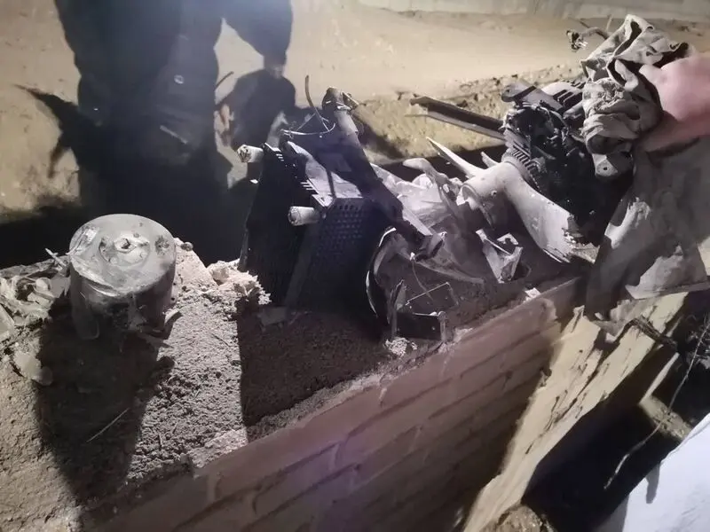 پهپاد برخورد با بیمارستان حکیم
