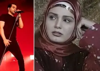 فیلم آوازخوانی باشکوه رضا بهرام/ دوباره آسمان دیل پر ابو پس از باران رو خوند سال پر ولوله شد