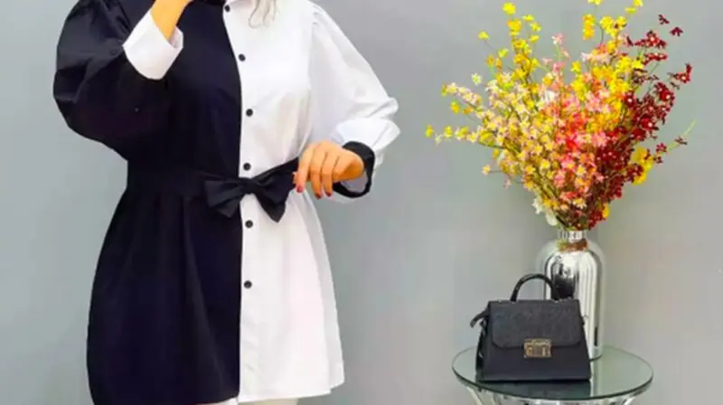 مانتو ساده رنگی تابستانی 