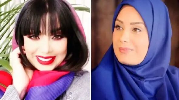 خانم مجری لوس با تیپ 13 ساله ها +  عکس خانواده با حیای صباراد