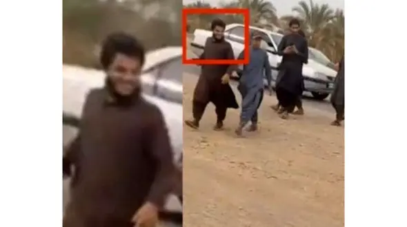 مردی که به نیروهای زخمی پلیس می‌خندید دستگیر شد + عکس 