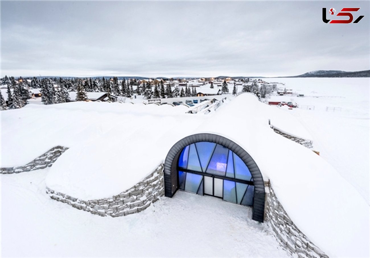 اولین هتل یخی با ساختمان و وسایل یخی در جهان ساخته شد