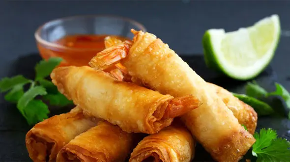 اسنک رول مرغ عصرانه ای دلپذیر