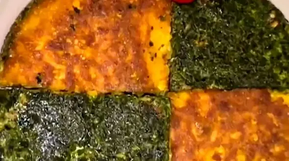 طرز تهیه کوکو سبزی و سیب زمینی + فیلم