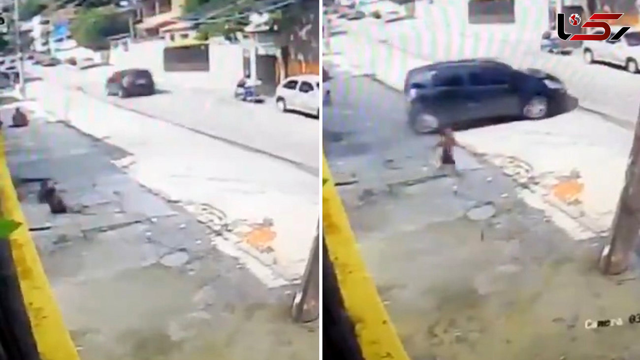 ببینید / سهل انگاری  پلیس خصوصی دو کودک را تا نزدیکی مرگ برد! +فیلم و عکس