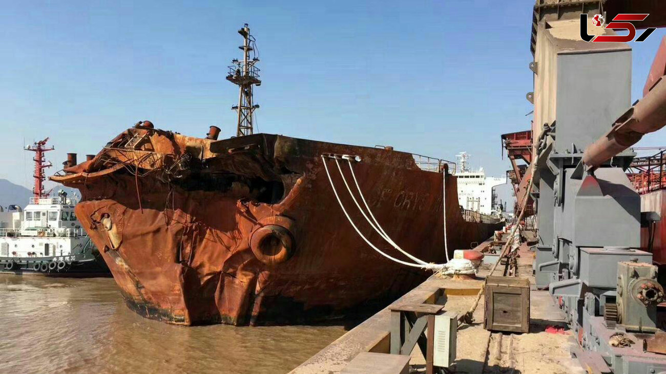 تحقیق کارشناسان ایران از خدمه کشتی چینی که به سانچی کوبید +عکس