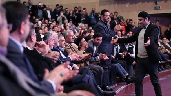 محافظ ظریف این بار در جشنواره فجر حاشیه ساز شد +فیلم