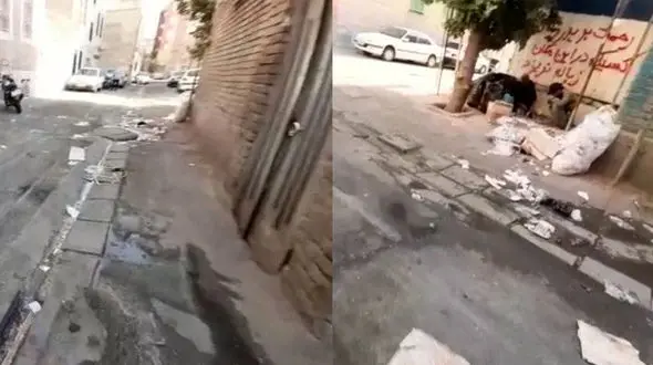 ترمیم فرسودگی دیوار، زمین و محلات منطقه 12 با قلم موهای رنگی شهرداری