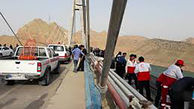 سقوط مرگبار پژو پارس به دریاچه در خوزستان/ سرنشینان در آب خفه شدند + عکس