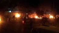  جزئیات آتش سوزی هتلی در کربلا معلی+ فیلم
