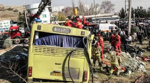 مرگ راننده اتوبوس دانشجویان علوم تحقیقات