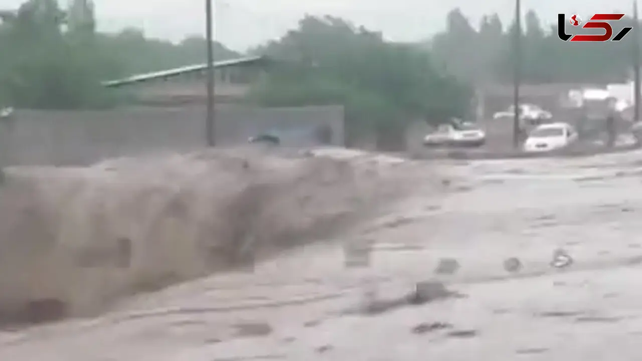 کشف 3 جنازه در سیل بافت کرمان + فیلم