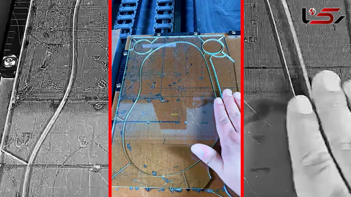 فیلم عملکرد پیشرفته دستگاه لیزر شیشه