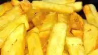 طرز تهیه سیب‌زمینی سرخ‌کرده ترد با تکنیکی که در آشپزخانه‌های حرفه‌ای استفاده می‌شود + فیلم