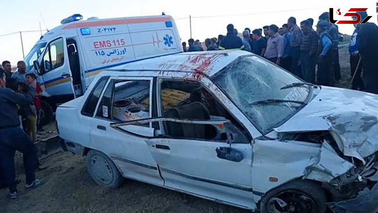 مصدوم شدن ۵ نفر در حادثه رانندگی خیابان «رازی» خرم‌آباد