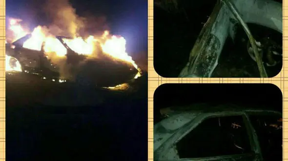 حمله سریالی به خودرو های سواری در جاده کرمان / 4 تن کشته شدند+تصاویر