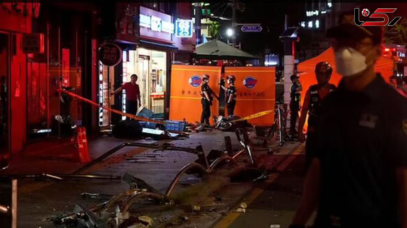 تصادف مرگبار 2 خودرو و مرگ عابر پیاده در سئول