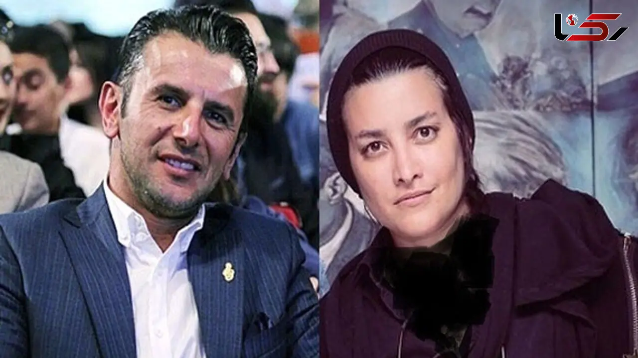تحقیر علیرضا بیرانوند توسط زن اول امین حیایی !  / مونا بانکی غوغا کرد !