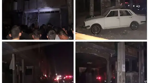 انفجار حسینیه صالحیه خسارت جانی نداشت/تخریب کامل محل انفجار