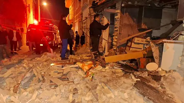 حادثه انفجار در کرمانشاه به 3 ساختمان آسیب وارد کرد