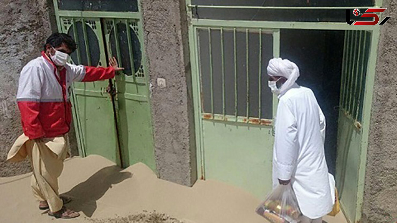 توزیع ماسک و سبد غذایی بین مردم توفان زده شمال سیستان وبلوچستان/ غلظت گرد وغبار به ۱۴ برابر حد مجاز رسید 
