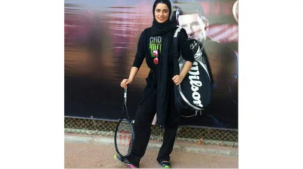 تینا آخوندتبار با  تیپ خاص ورزشی  +عکس 