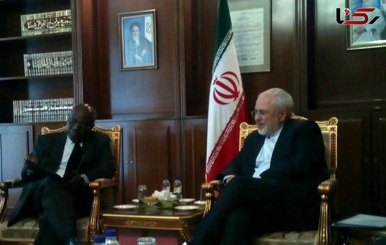رایزنی ظریف و همتای زیمبابوه‌ای در تهران