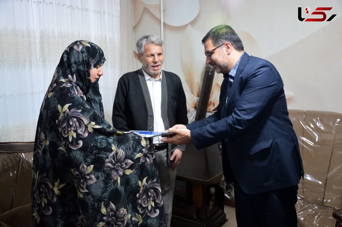 دیدار شورای فرهنگی شرکت گاز استان همدان با خانواده جانبازان