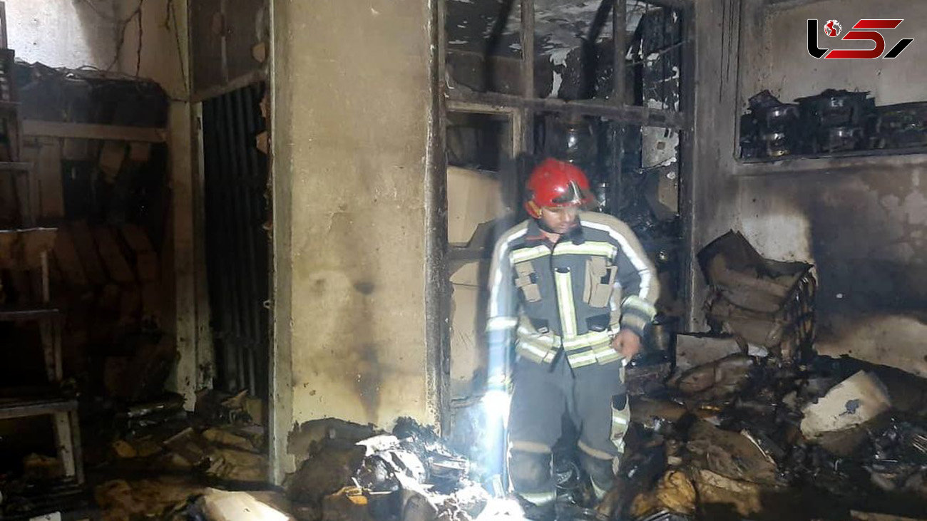 جزئیات آتش‌سوزی انبار لوازم خانگی در خیابان فدائیان اسلام 