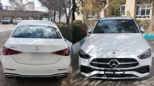 علت خنده دار برای پلاک نصب نکردن روی بنز 15 میلیارد تومانی / نمیخواستم بنزم سوراخ بشه / پلیس توقیف کرد