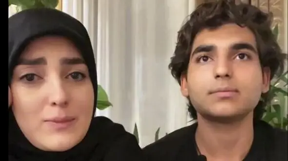 فیلم گریه های ستاره سادات قطبی برای پسرش از شوهر اولش/ امیرعلی: به مامانم افتخار میکنم، آقا شهرام شکیبا رو به اندازه پدرم دوسش دارم