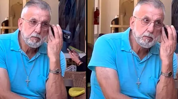 فیلم لو رفته خاوری با شلوارک و گردنبند صلیب در کانادا ! / دستبند و لباس های خوشرنگ !