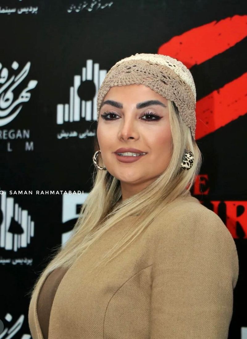 مونا فائزپور در اکران فیلم لاک‌پشت 2
