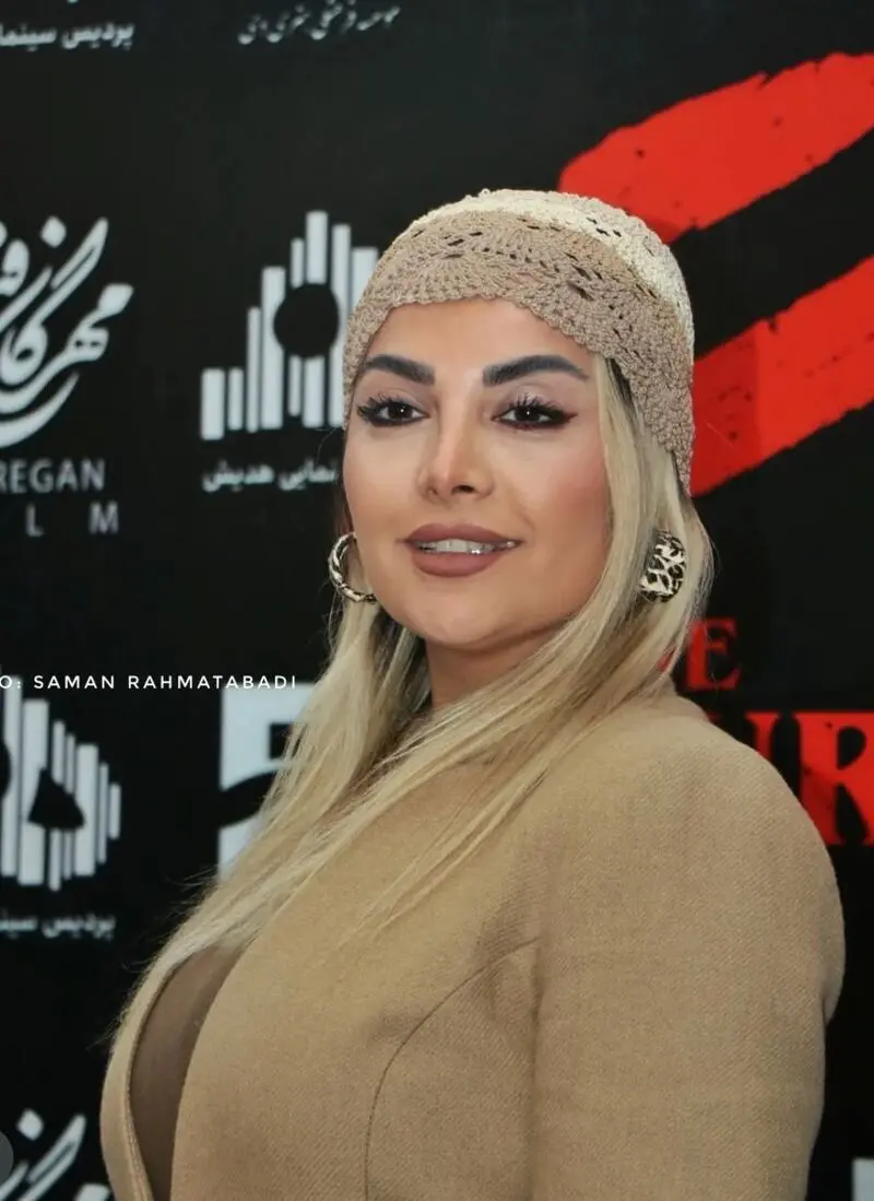 مونا فائزپور در اکران فیلم لاک‌پشت 2