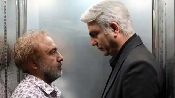 قاب متفاوت بازیگر آقای قاضی با رضا عطاران